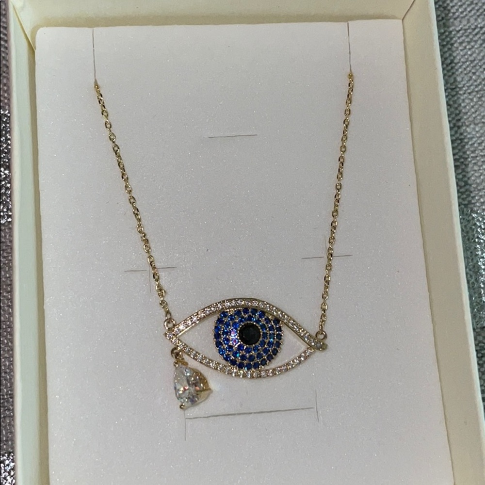 Evil eye necklace